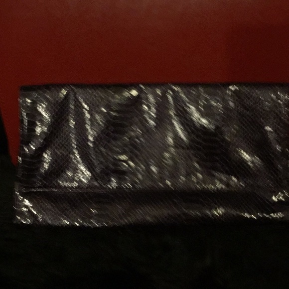 SAKS FIFTH AVE CLUTCH (NEVER USED)